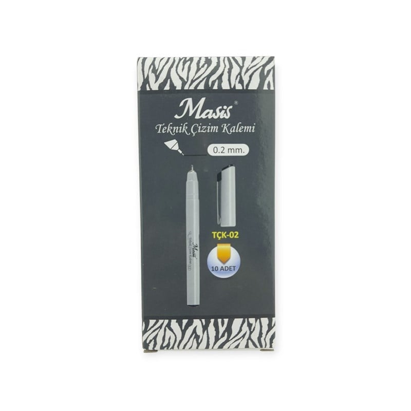 Masis Çizim Kalemi 0,2mm 10’lu Paket