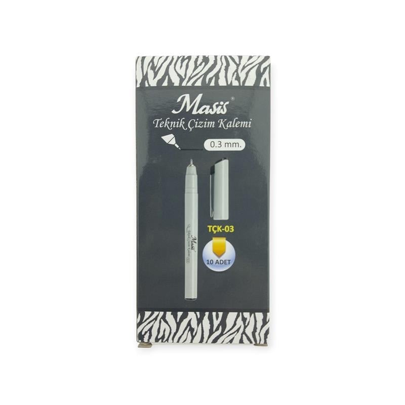 Masis Çizim Kalemi 0,3mm 10’lu Paket