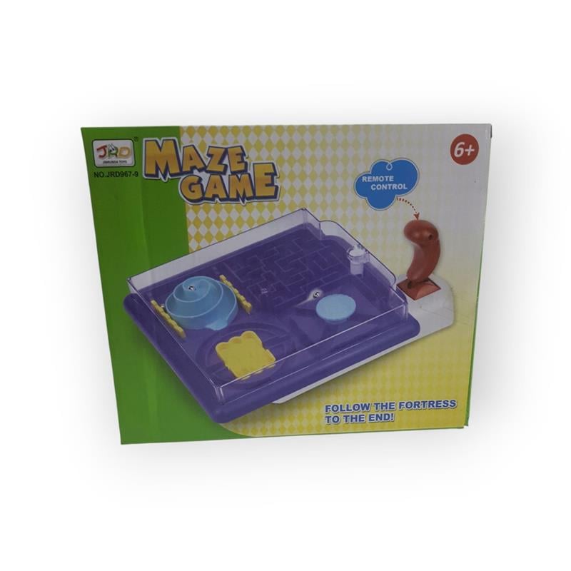 MAZE GAME JOYSTİCK KONTROLLÜ KARE LABİRET DENGE OYUNU 