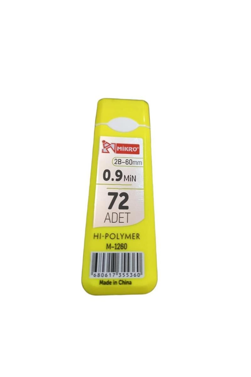 Mikro M-1260 60mm 0.9mm kalem Ucu 12'li Paket