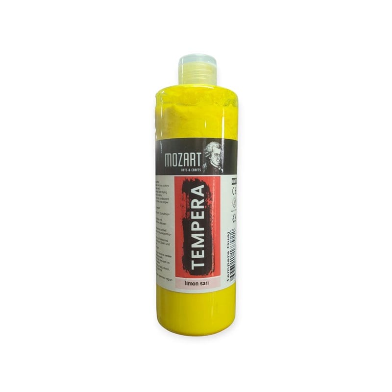 Mozart Tempera Limon Sarı 267 Guaj Boya 500 gr 