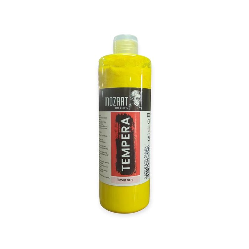 Mozart Tempera Limon Sarı 267 Guaj Boya 500 gr 