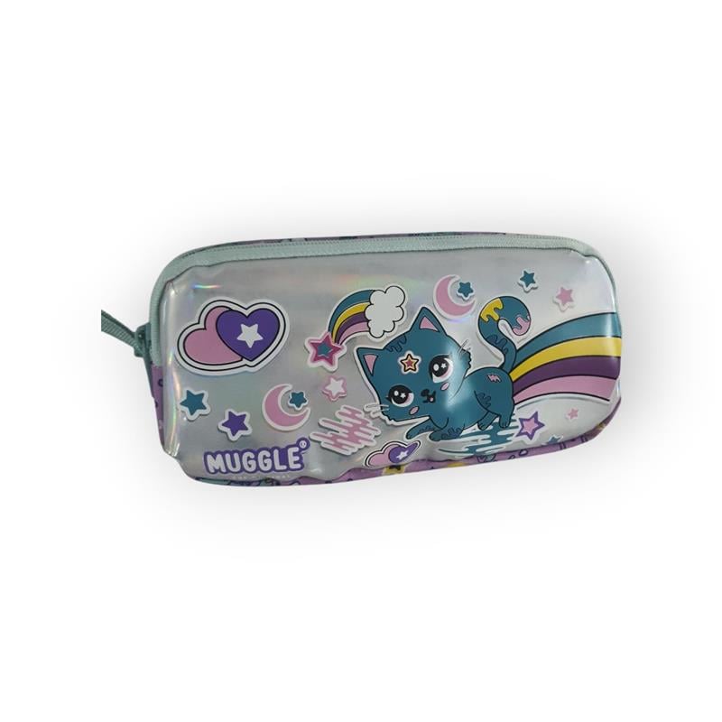 MUGGLE THE ORIGINAL SWEET CAT MOR İKİ BÖLMELİ KALEMLİK MU.7433