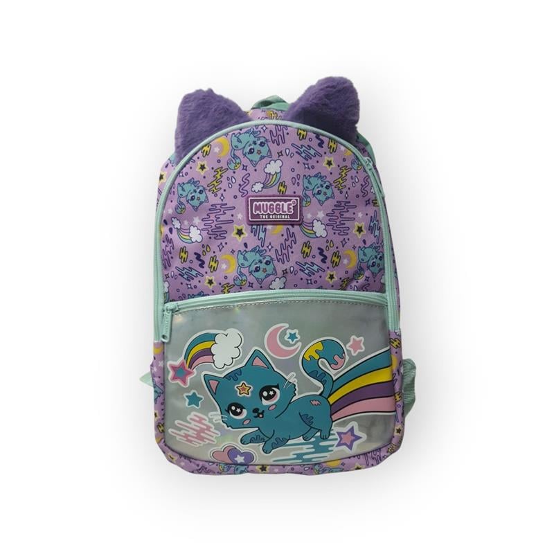 MUGGLE THE ORIGINAL SWEET CAT MOR OKUL ÇANTASI MU.7372