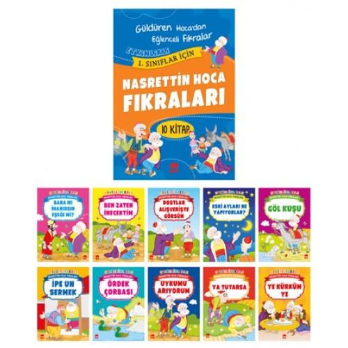 Nasrettin Hoca Fıkraları 1. 2. Sınıflar 10 Kitap / EMA Kitap