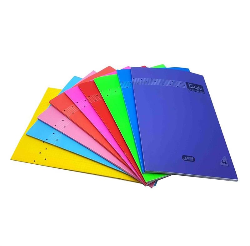 Newstyle Defter Plastik Kapak A4 60 Kareli 12 Adet