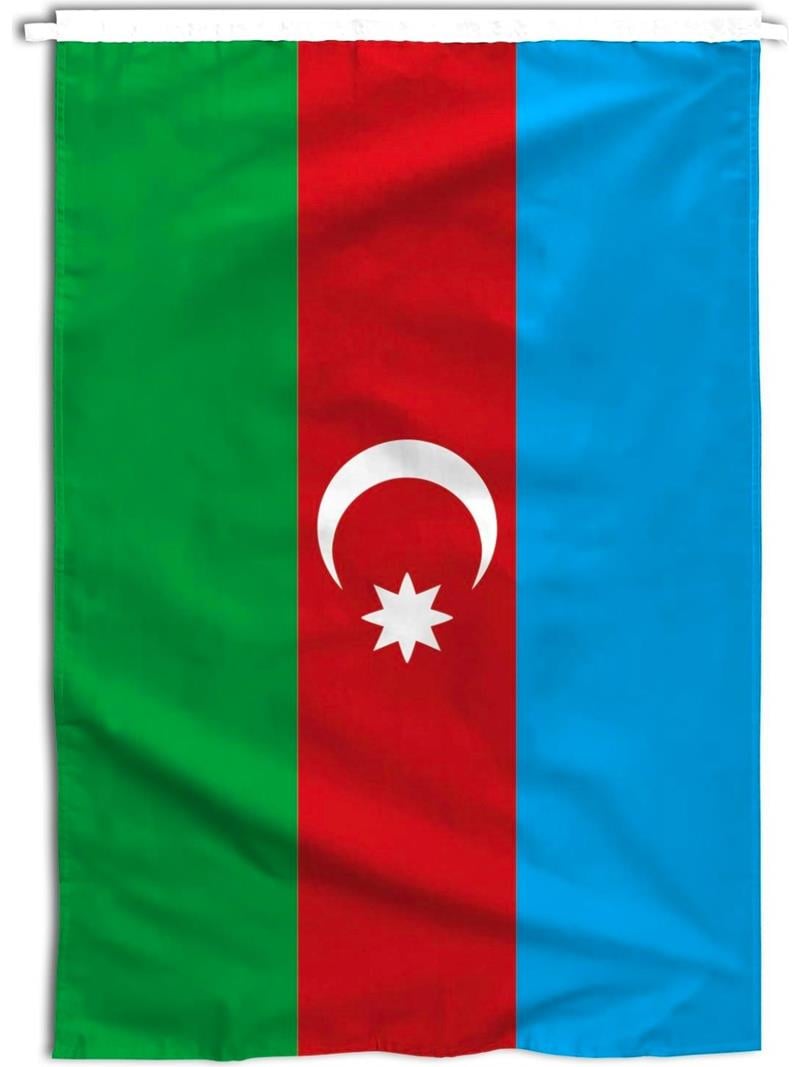 Ormi Bayrak 50x70 Azerbeycan Bayrağı