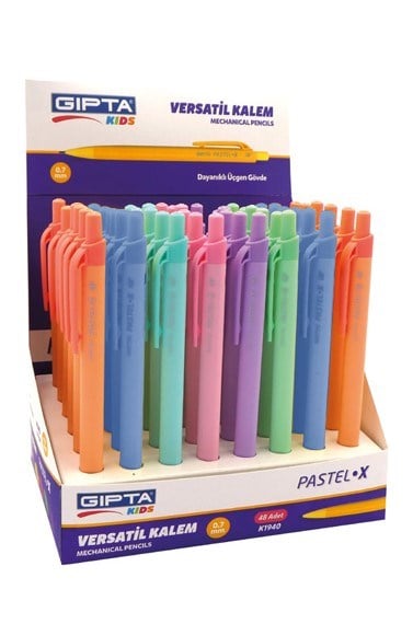 Pastel X Versatil 0.9 mm 6 Renk 48’li Stand