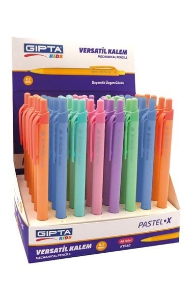 Pastel X Versatil 0.9 mm 6 Renk 48’li Stand