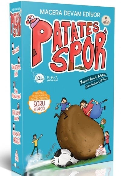 Patatesspor 2. Set 5 Kitap /  Nesil Çocuk Yayınları