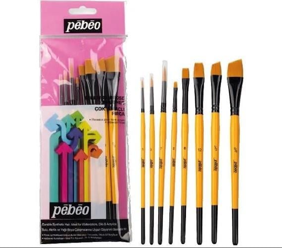Pebeo Karma Fırça Seti 8'li Set-6