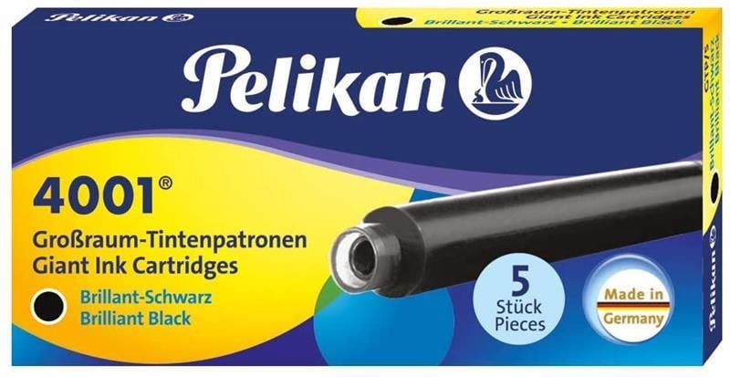 Pelikan Refil 4001 Dev Siyah 5’li Kutu