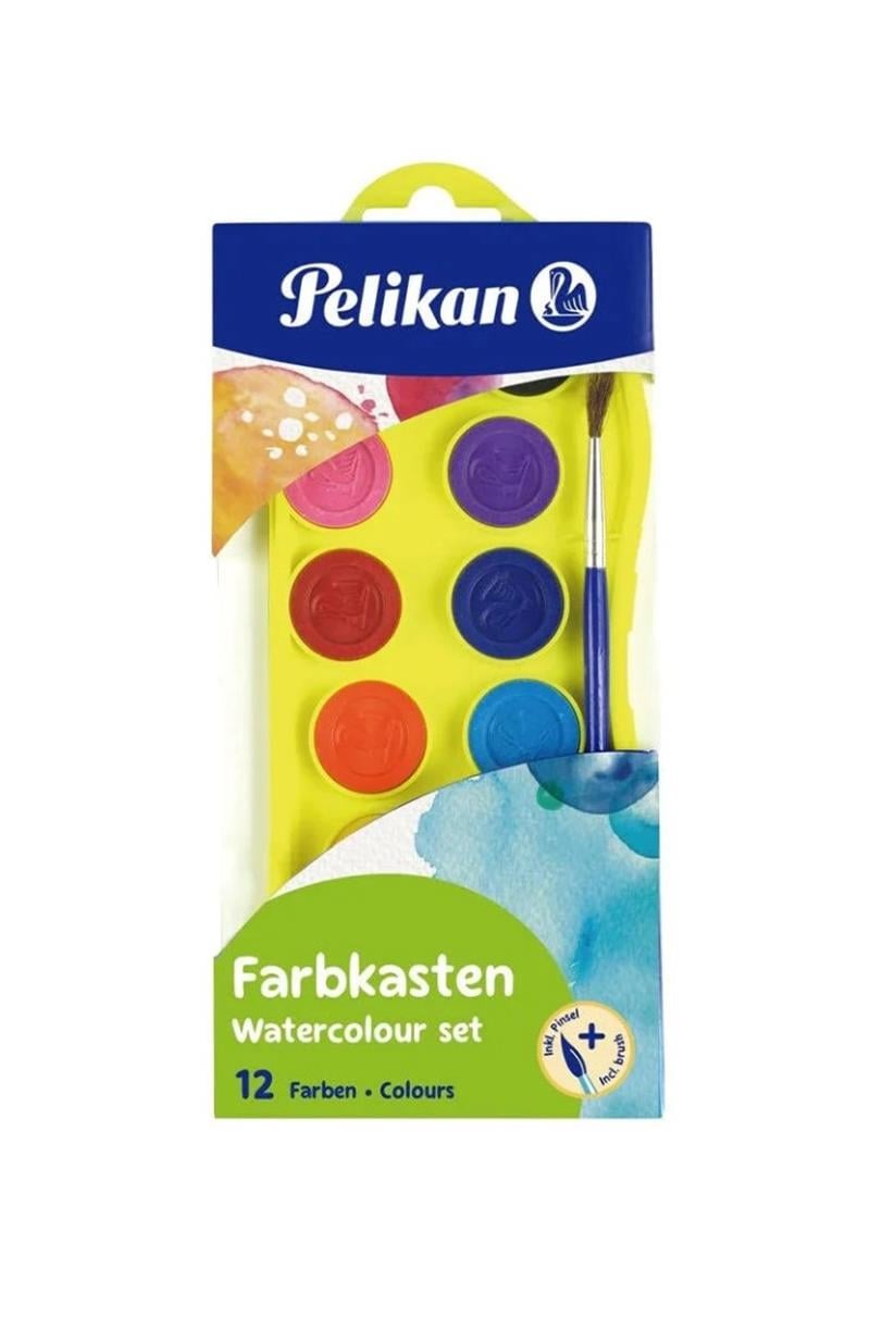 Pelikan Sulu Boya Küçük Boy 12 Renk