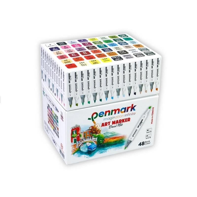 Penmark Marker's Art Brush Kalem 48'li Set