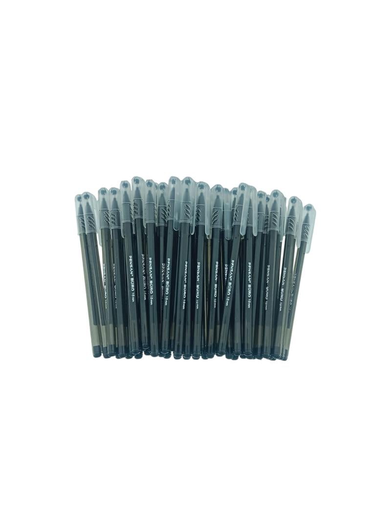 Pensan 2270 Büro 1 mm Siyah Tükenmez Kalem 50'li Kutu
