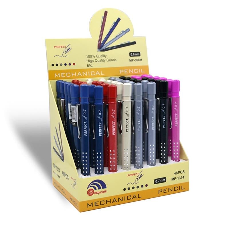 Perfect Versatil 07 Mm Mp-1314 Üçgen Grip 48'li Stand