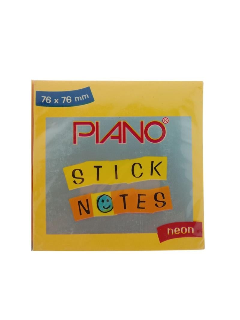 Piano Post-it 08 76x76 Neon Turuncu