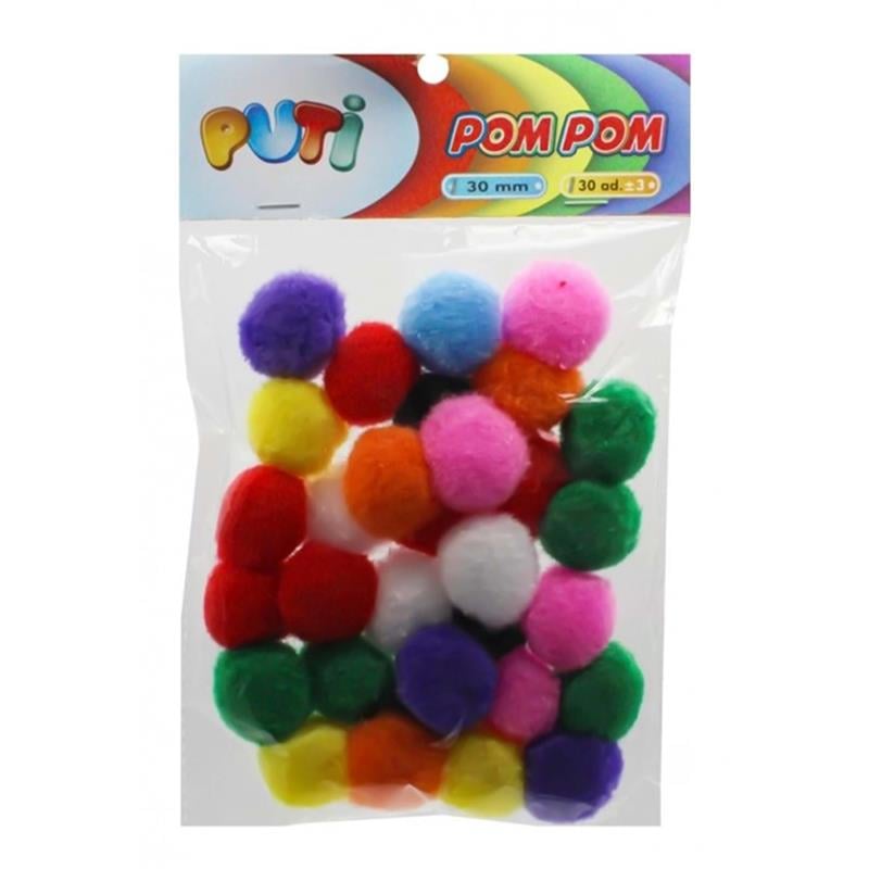 Puti 30mm  Ponpon Top