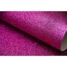 Puti Fon Kartonu 50x70 Simli Pembe 10'lu