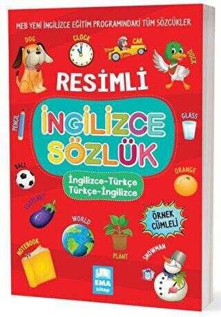 Resimli İngilizce - Türkçe - Türkçe - İngilizce Sözlük Ema Kitap 