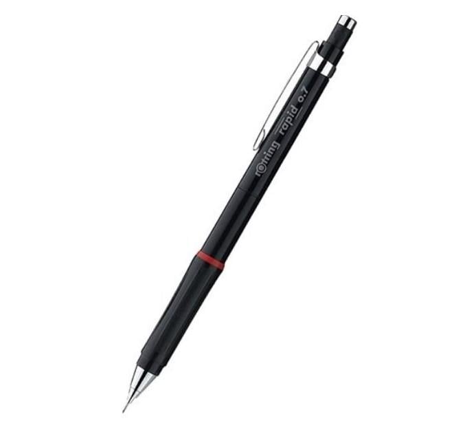 Rotring Rapid Versatil Kurşun Kalem Siyah 0,7mm
