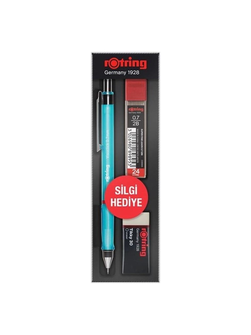 Rotring Visuclick 0.7 mm Mavi Versatil Okul Seti