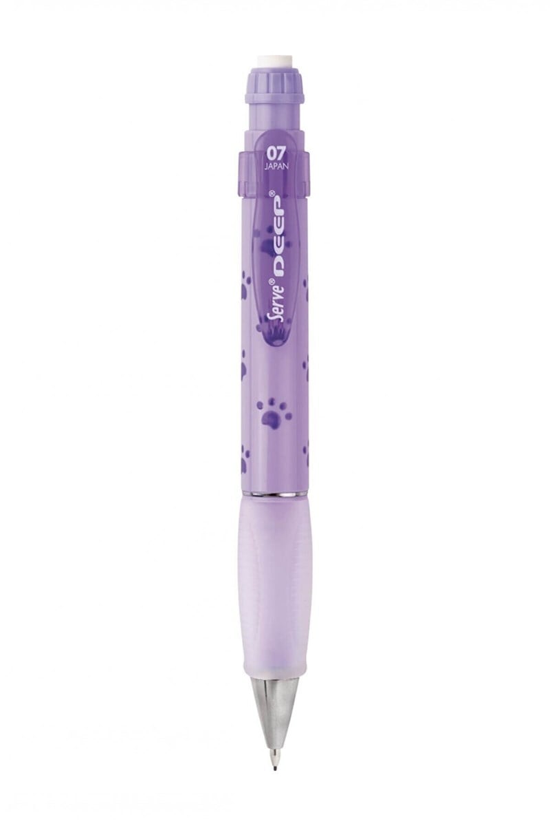 Serve Deep Doğa Lavanta Köpek Patisi Versatil Kalem 0.7mm