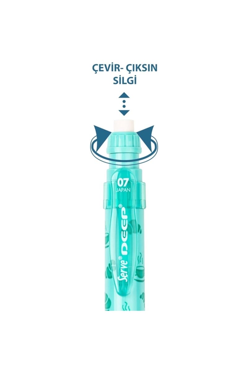 Serve Deep Tatlı Versatil Kalem 0.7mm Kruvasan & Kahve Nysl