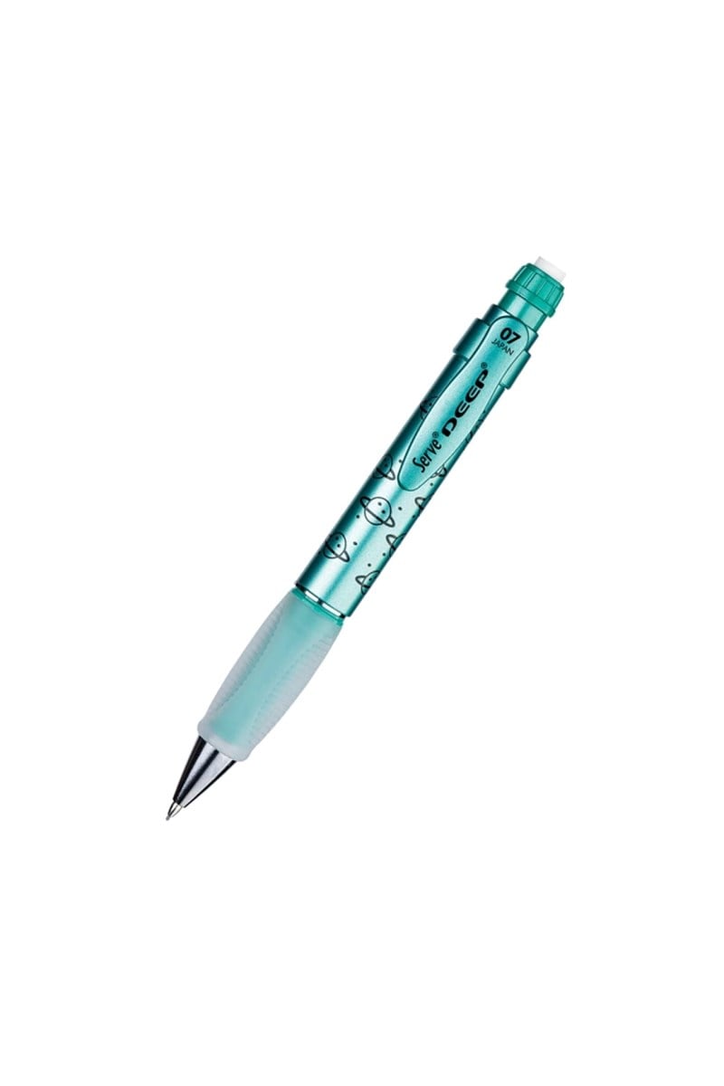 Serve Deep Uzay Versatil Kalem 0.7mm Met Yeşil Gezegen
