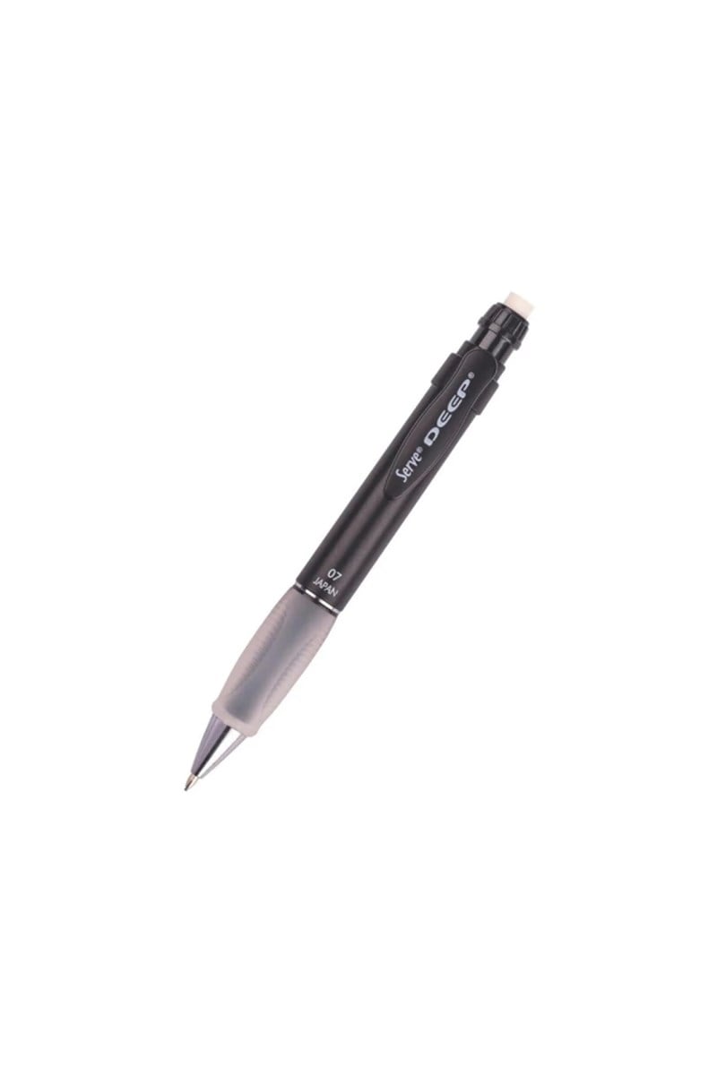 Serve Deep Versatil Kalem 0.7mm Metalik Mr Siyah