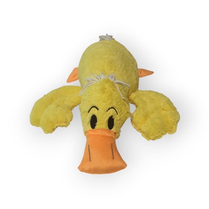 SEVİMLİ PELUŞ YATAN ÖRDEK OYUNCAK-SARI 45 CM