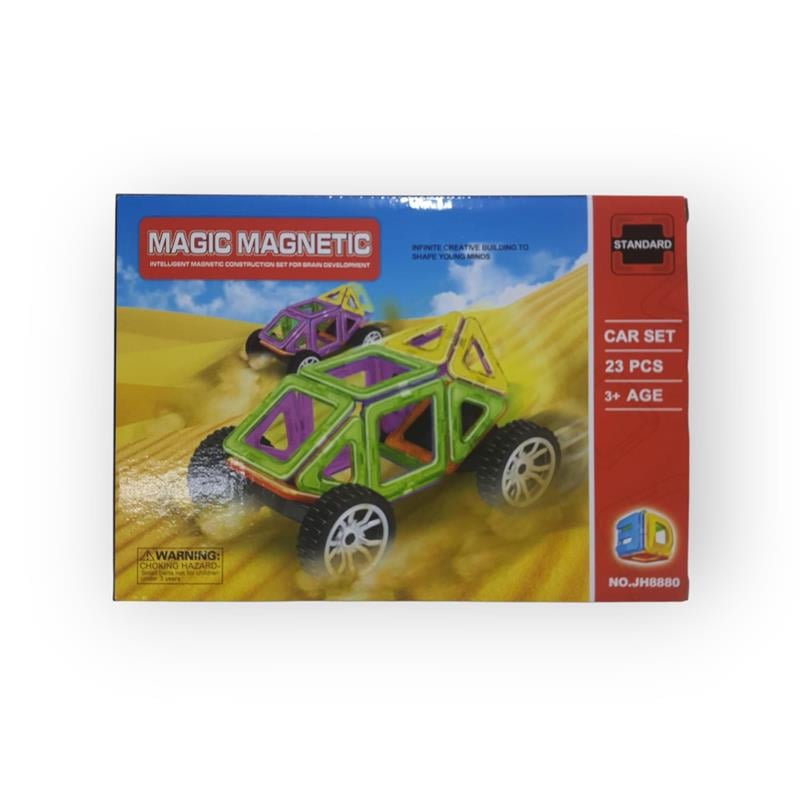 SİHİRLİ MANYETİK LEGO 23 PARÇA  ARABA 