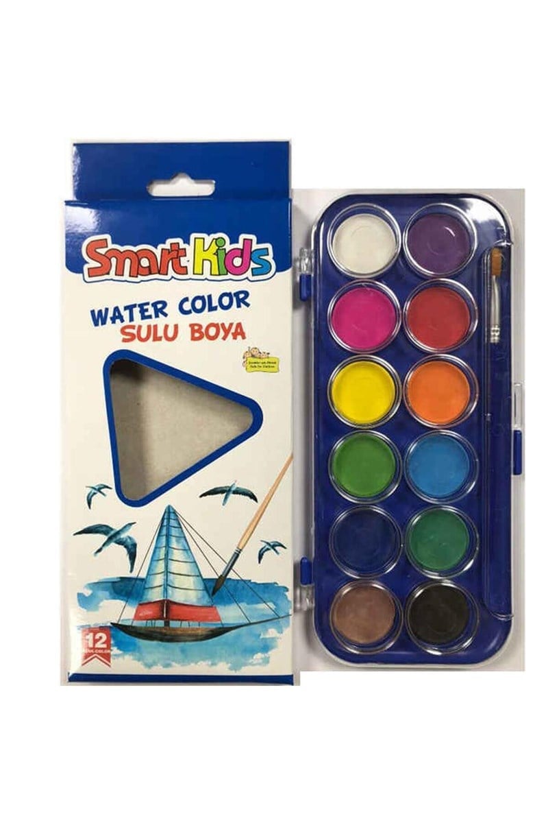 Smart Kids 12 Renk Sulu Boya