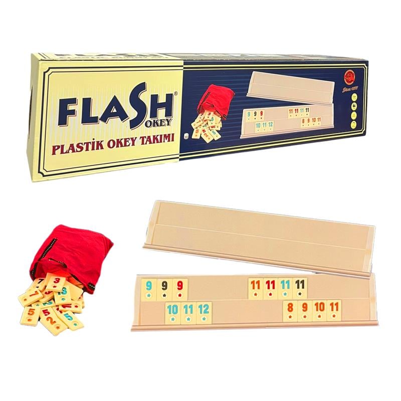 Star Flash Plastik Okey Takımı 1010129 