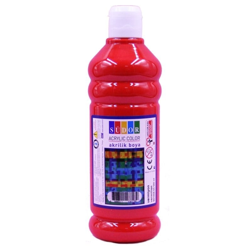 Südor Akrilik Boya 500 ml Vermiyon