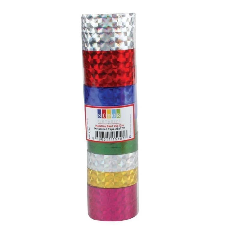 Südor Metalize Bant 25x12m 6'lı Kutu