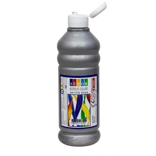 Südor Tek Renk Gümüş 500 Ml [sd1109] Akrilik Boya 