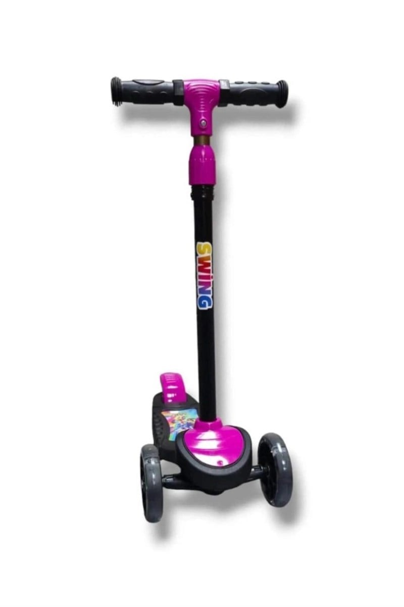Swing Scooter Pembe Işıklı (kutulu) Swsc5-ı 