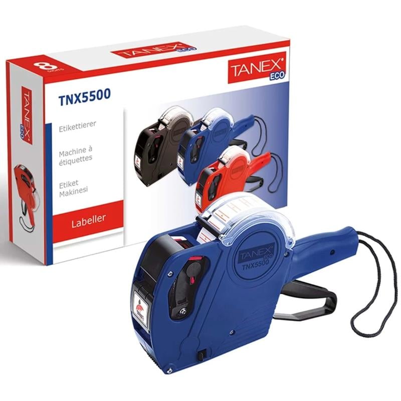 Tanex Eco 5500 Fiyat Etiket Makinesi Mavi (TNXMK041)