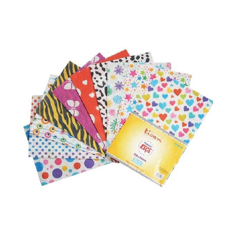 Ticon Keçe Desenli 20x30 10’lu Paket