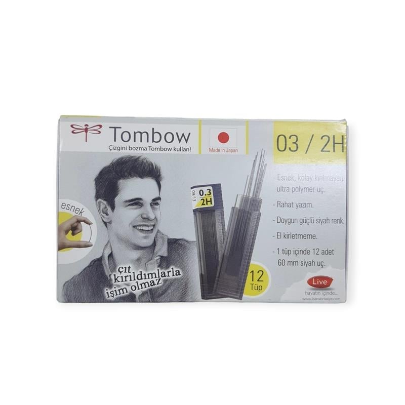 Tombow Min Classic 0.3mm 2H 12 Tüp