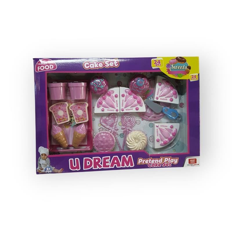 U DREAM 24 PARÇA PASTA SETİ 