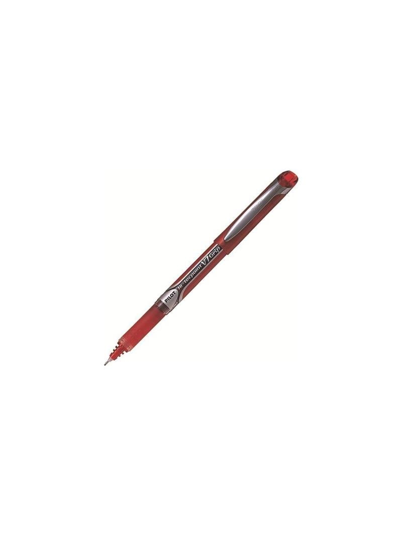 V7 Roller Kalem Grip Hi-tecpoint Kırmızı