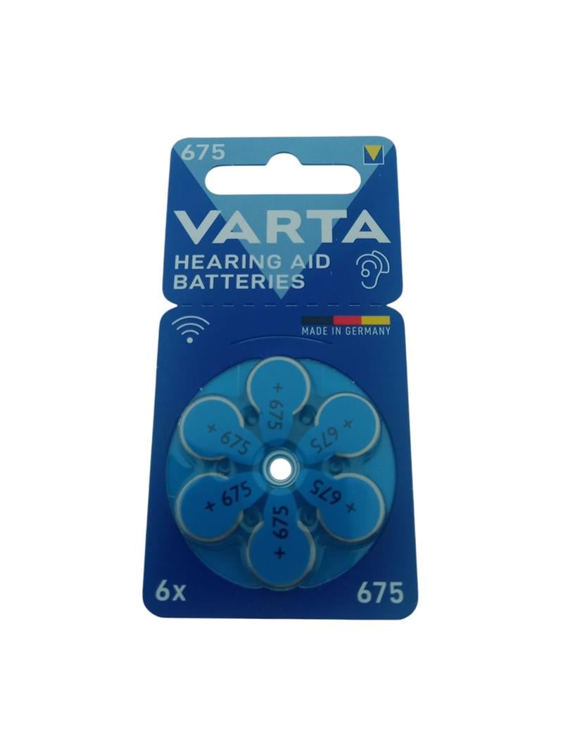 Varta İşitme Pili 675 6'lı Blister