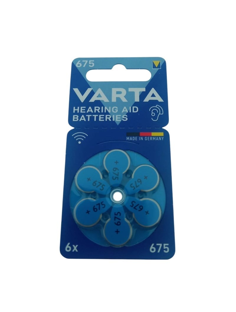Varta İşitme Pili 675 6'lı Blister