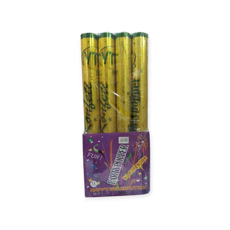 VTK Kağıt Plastik Konfeti Karma 50cm 12’li Stand