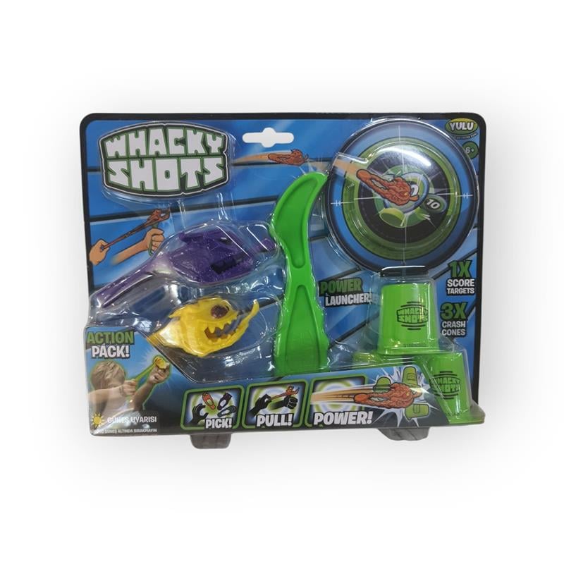 WHACKY SHOTS POWER LAUNCHER ACTİON PACK HEDEF VURMA OYUNU 