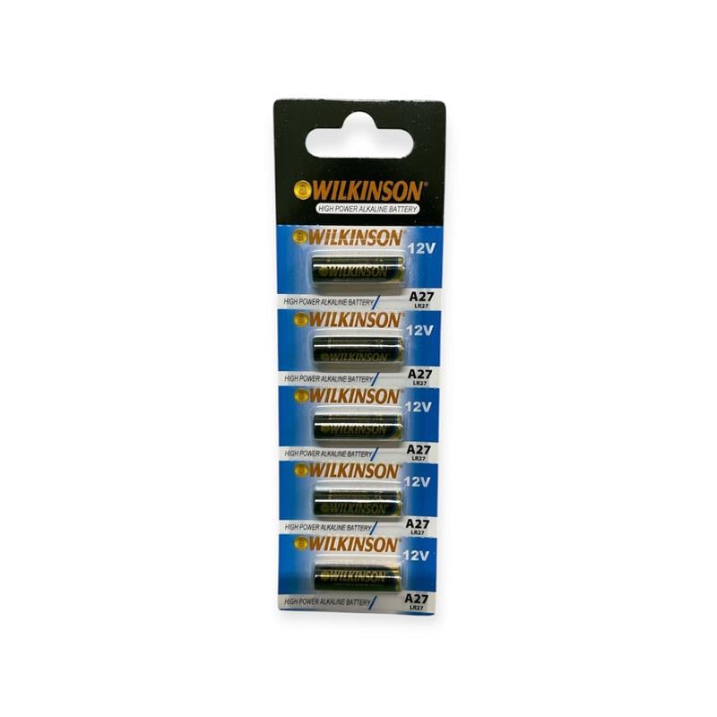 Wilkinson Alkalin 27a LR27 12V 5'li Pil 