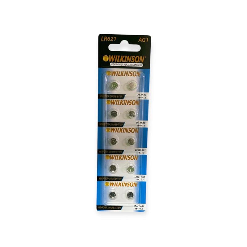 Wilkinson Alkalin LR621 Ag1 10'lu Pil 