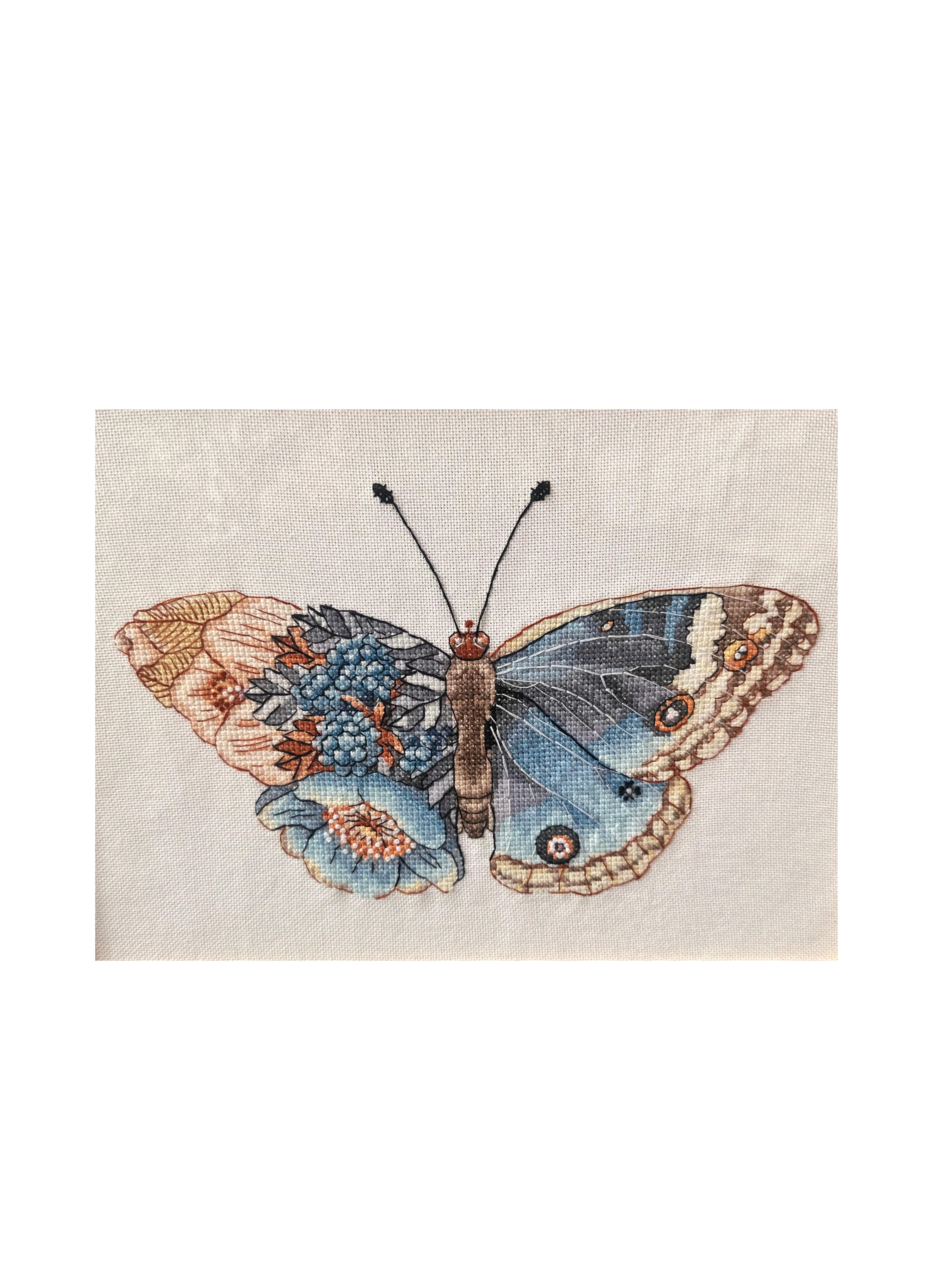 Kelebek Kaneviçe Tablo